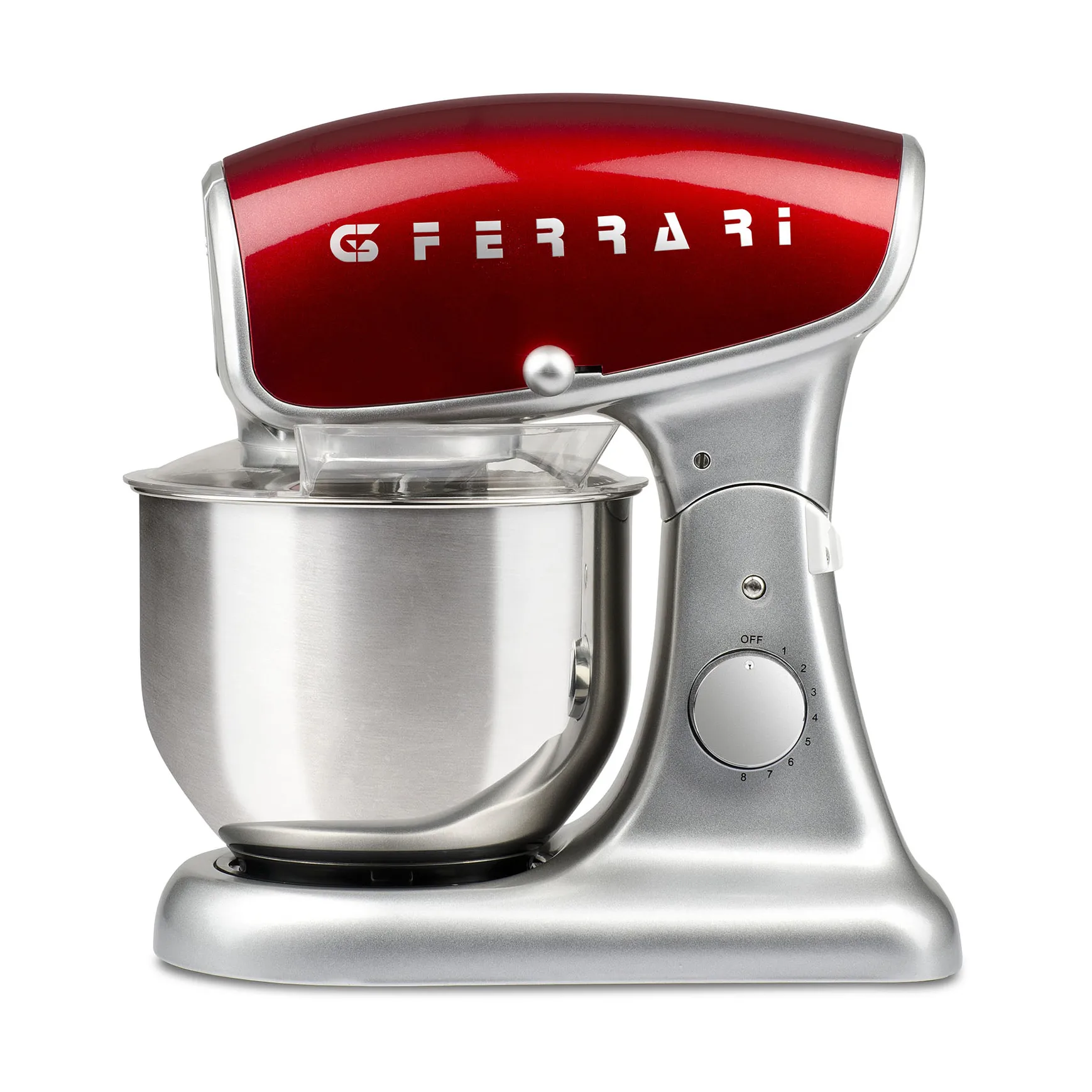 Asistente de cocina Pastaio deluxe, Plateado-rojo G3 Ferrari