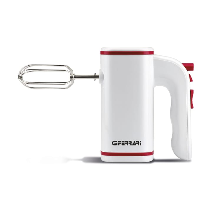 Batidora de mano eléctrica Dolcecuore 17,5 cm - Blanco-rojo - G3 Ferrari