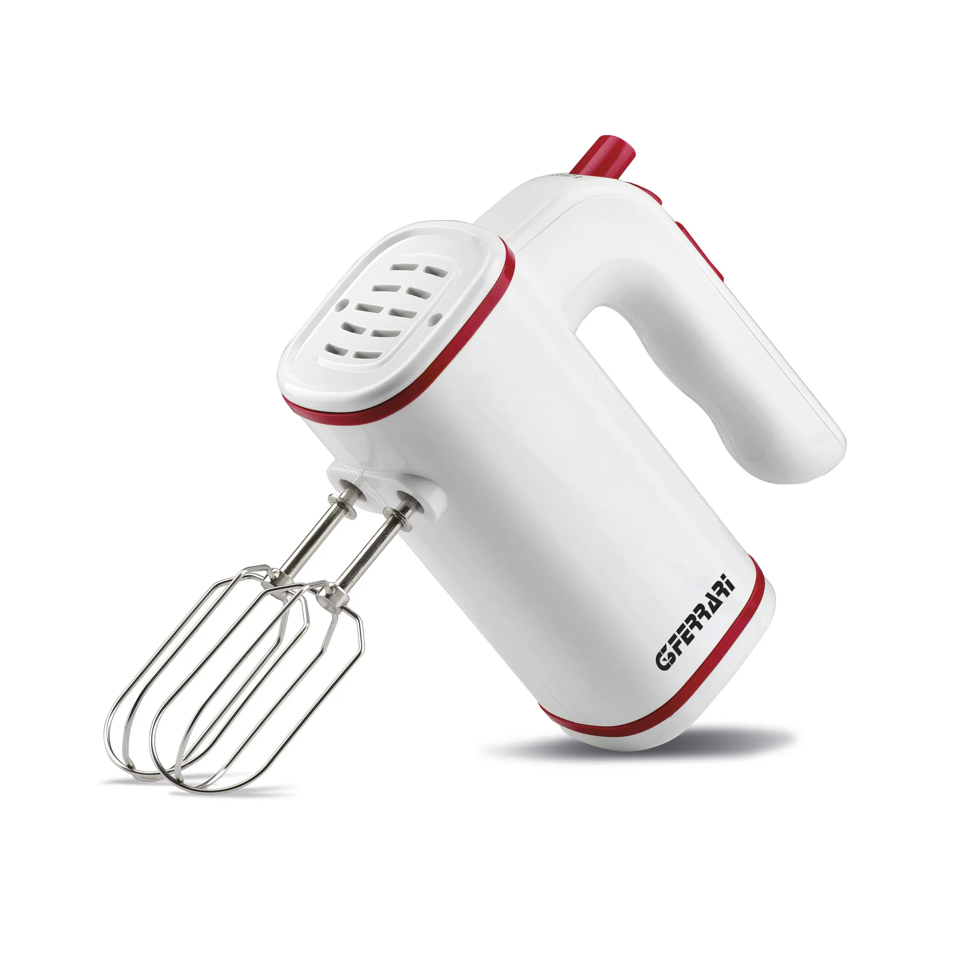 Batidora de mano eléctrica Dolcecuore 17,5 cm, Blanco-rojo G3 Ferrari