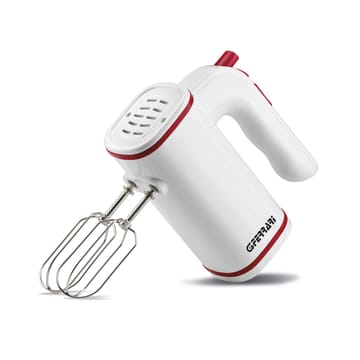 Batidora de mano eléctrica Dolcecuore 17,5 cm - Blanco-rojo - G3 Ferrari