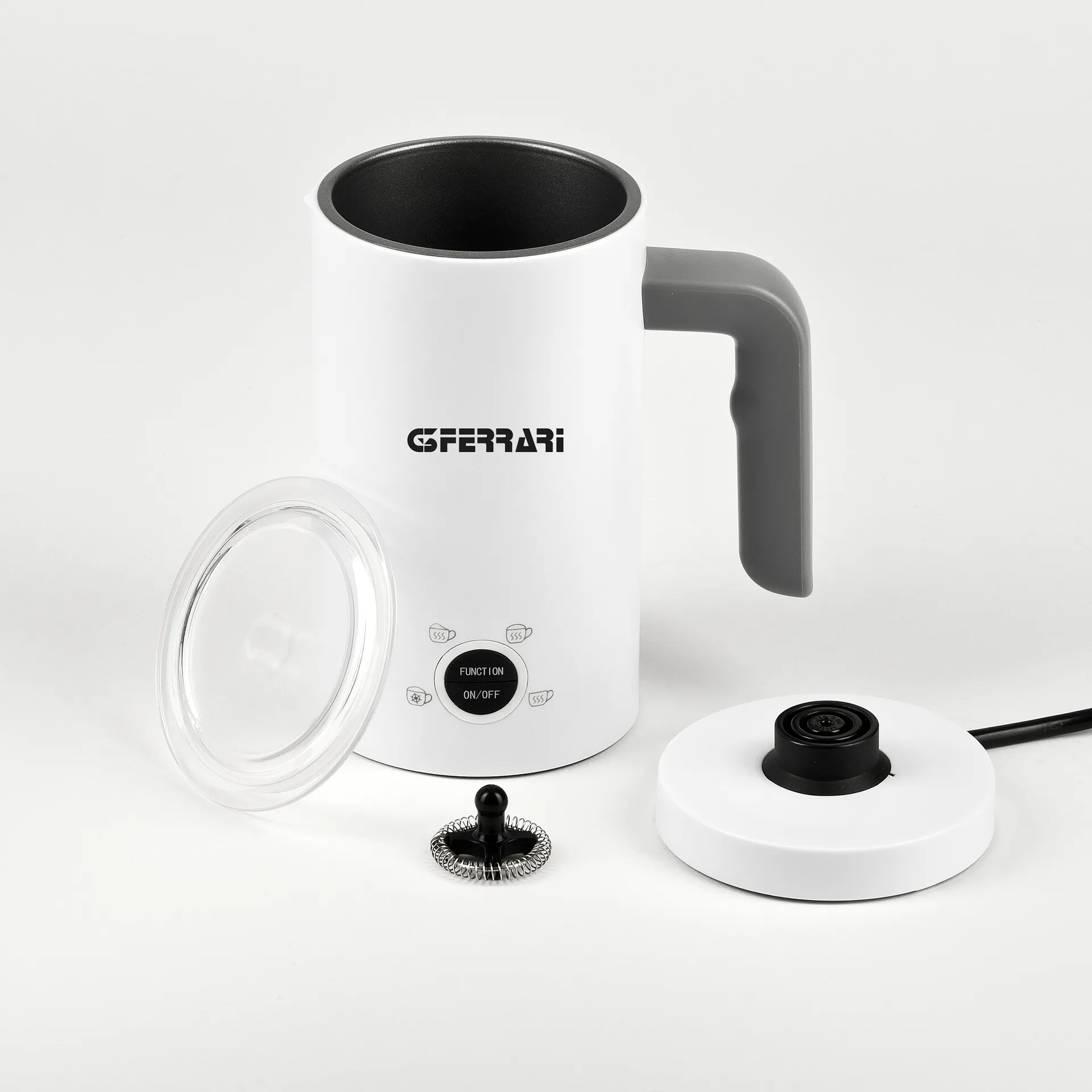 Espumador de leche Montante 30 cl, Blanco G3 Ferrari