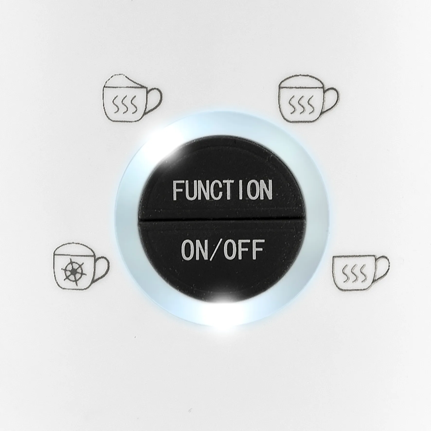 Espumador de leche Montante 30 cl, Blanco G3 Ferrari