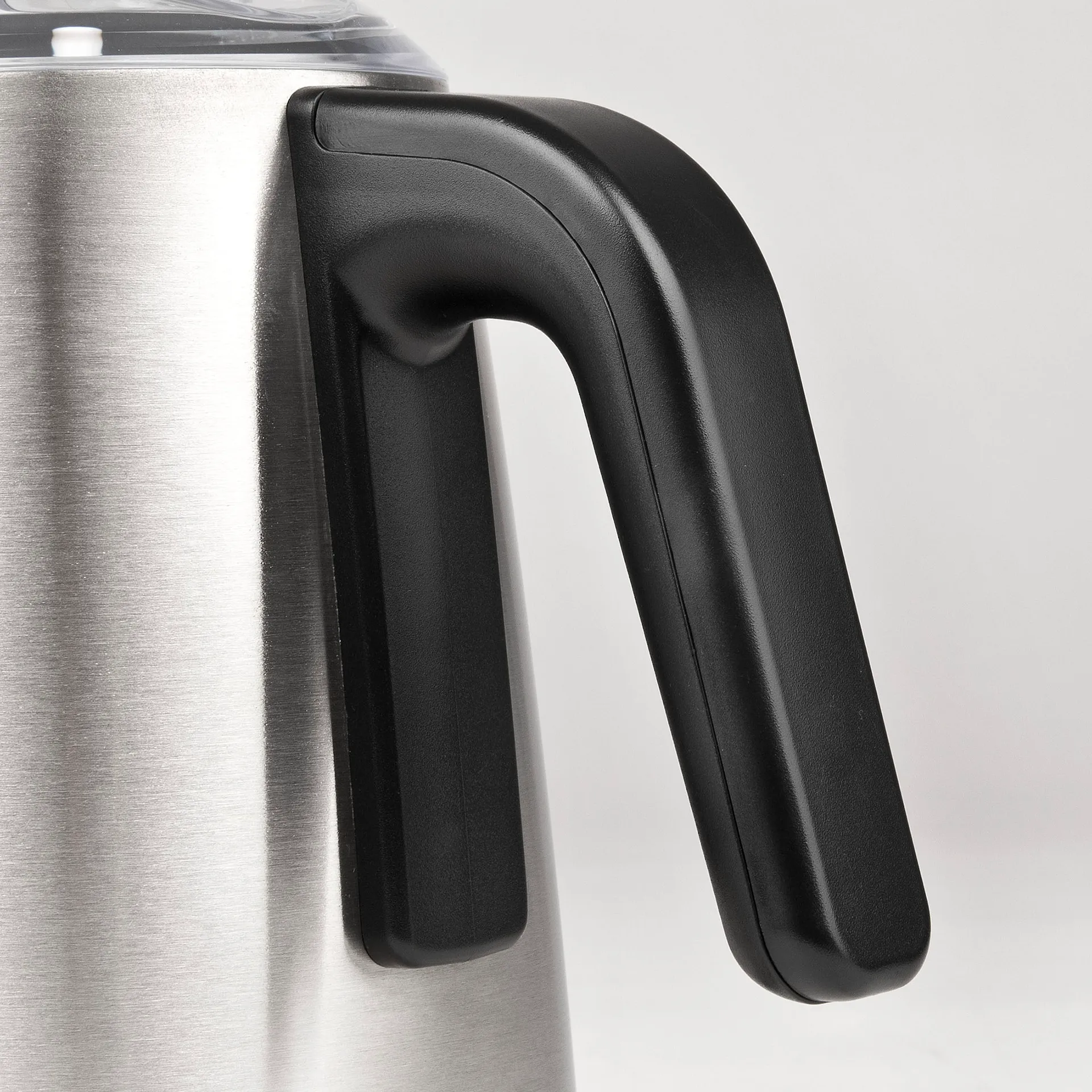 Espumador de leche Spuma 35 cl, Plateado-negro G3 Ferrari