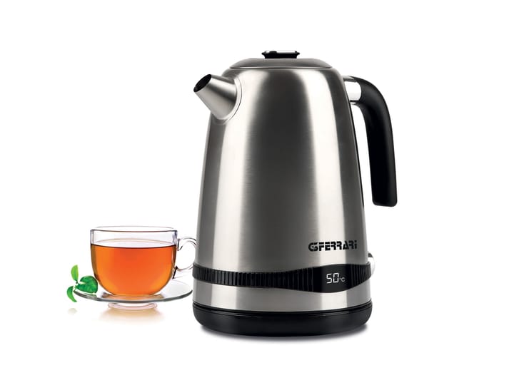Hervidor de agua Tisaniere 1,7 l, Plateado-negro G3 Ferrari