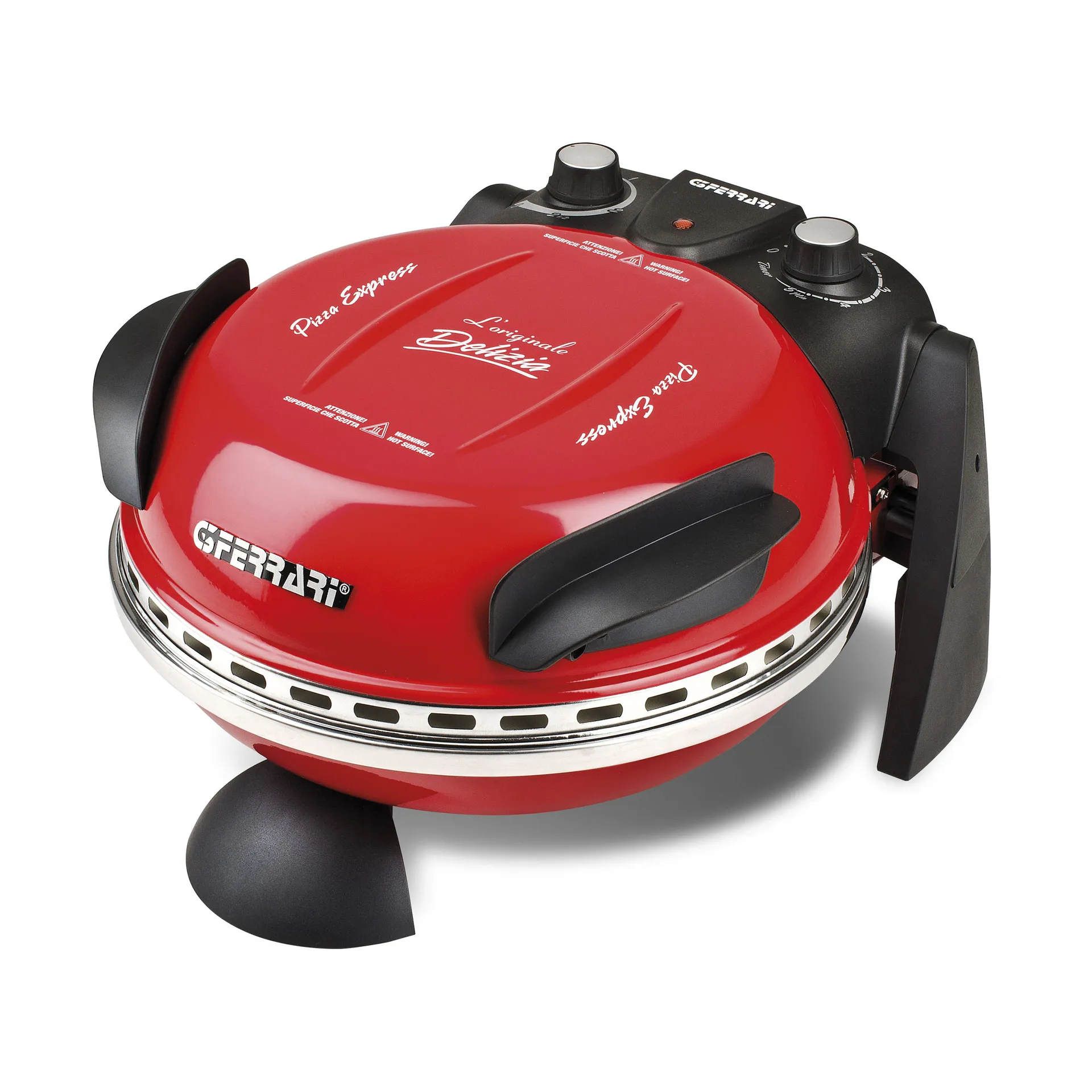 Horno para pizza Delizia Ø31 cm, Rojo G3 Ferrari