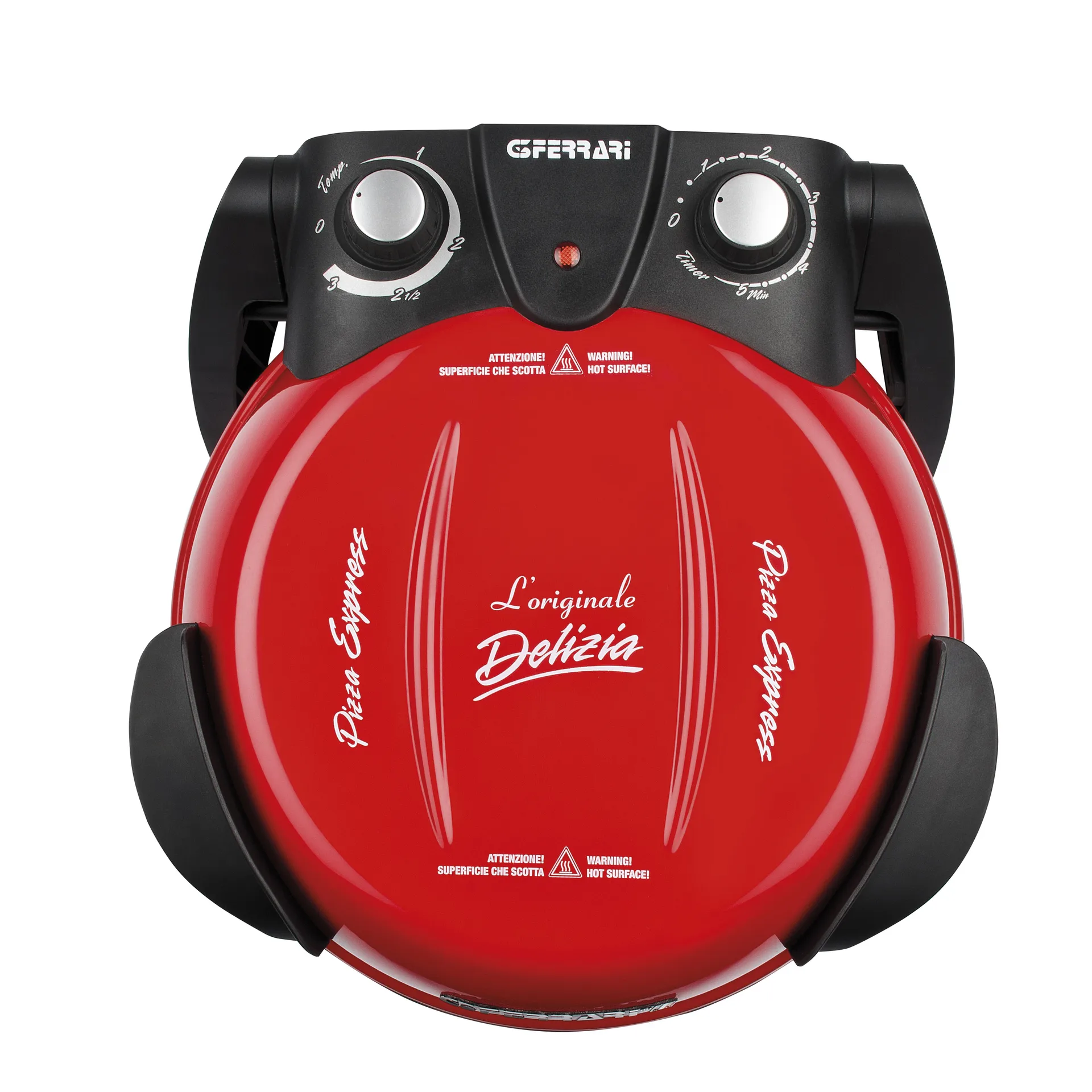 Horno para pizza Delizia Ø31 cm, Rojo G3 Ferrari