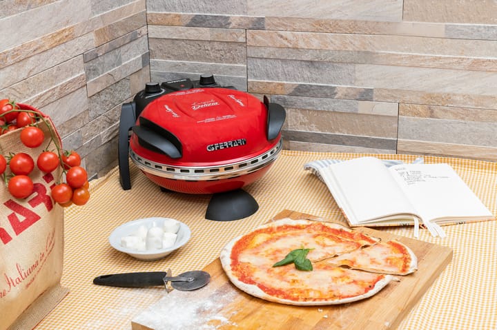 Horno para pizza Delizia Ø31 cm, Rojo G3 Ferrari