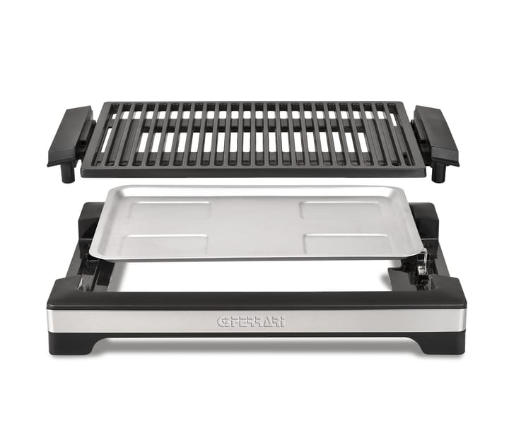 Parrilla de mesa Tito 45x32 cm, Negro G3 Ferrari