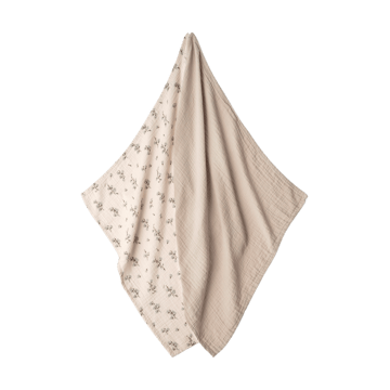 2 mantas pequeñas Bluebell Muslin - 60x60 cm - Garbo&Friends