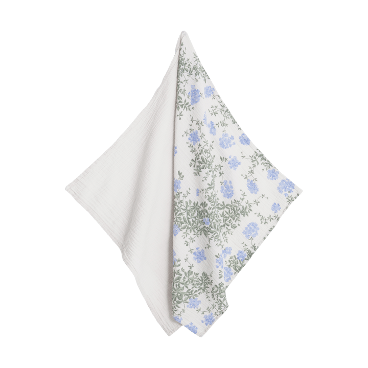 2 mantas pequeñas Plumbago Muslin, 60x60 cm Garbo&Friends