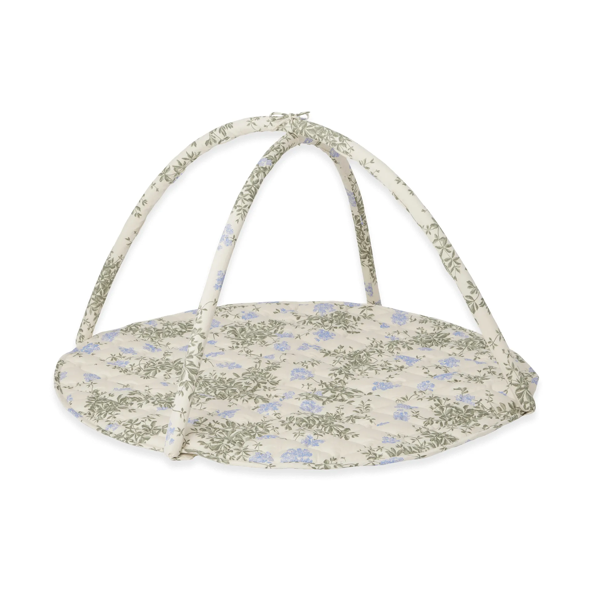 Alfombra de actividades acolchada satin Plumbago, Ø90 cm Garbo&Friends