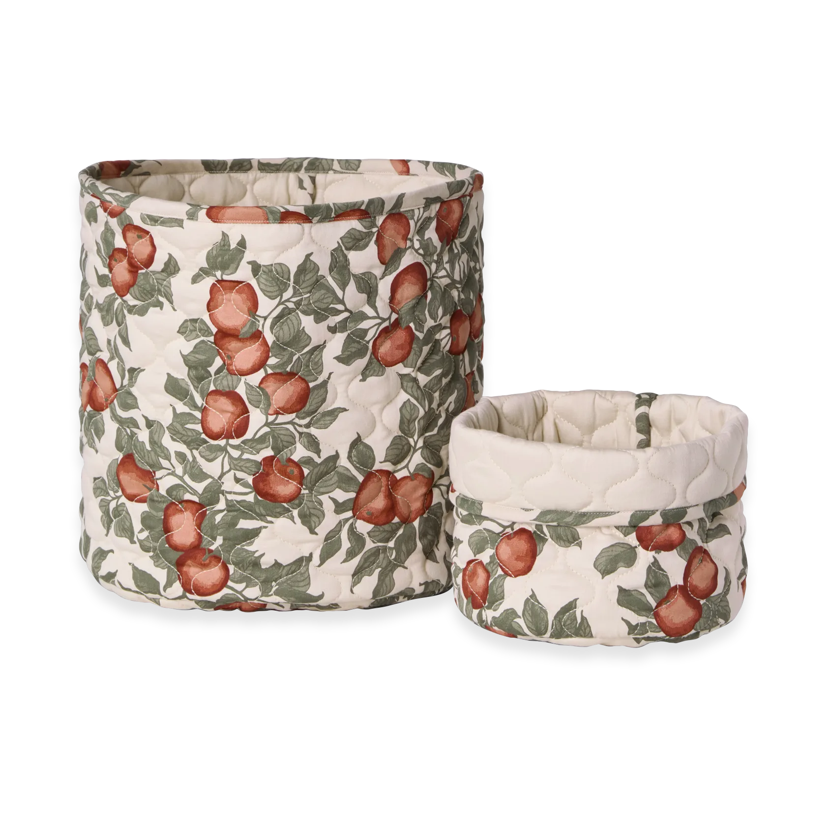 Bolsas acolchadas satin Pomme 2 piezas, 20xØ20 cm + 30xØ30 cm Garbo&Friends