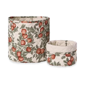 Bolsas acolchadas satin Pomme 2 piezas - 20xØ20 cm + 30xØ30 cm - Garbo&Friends