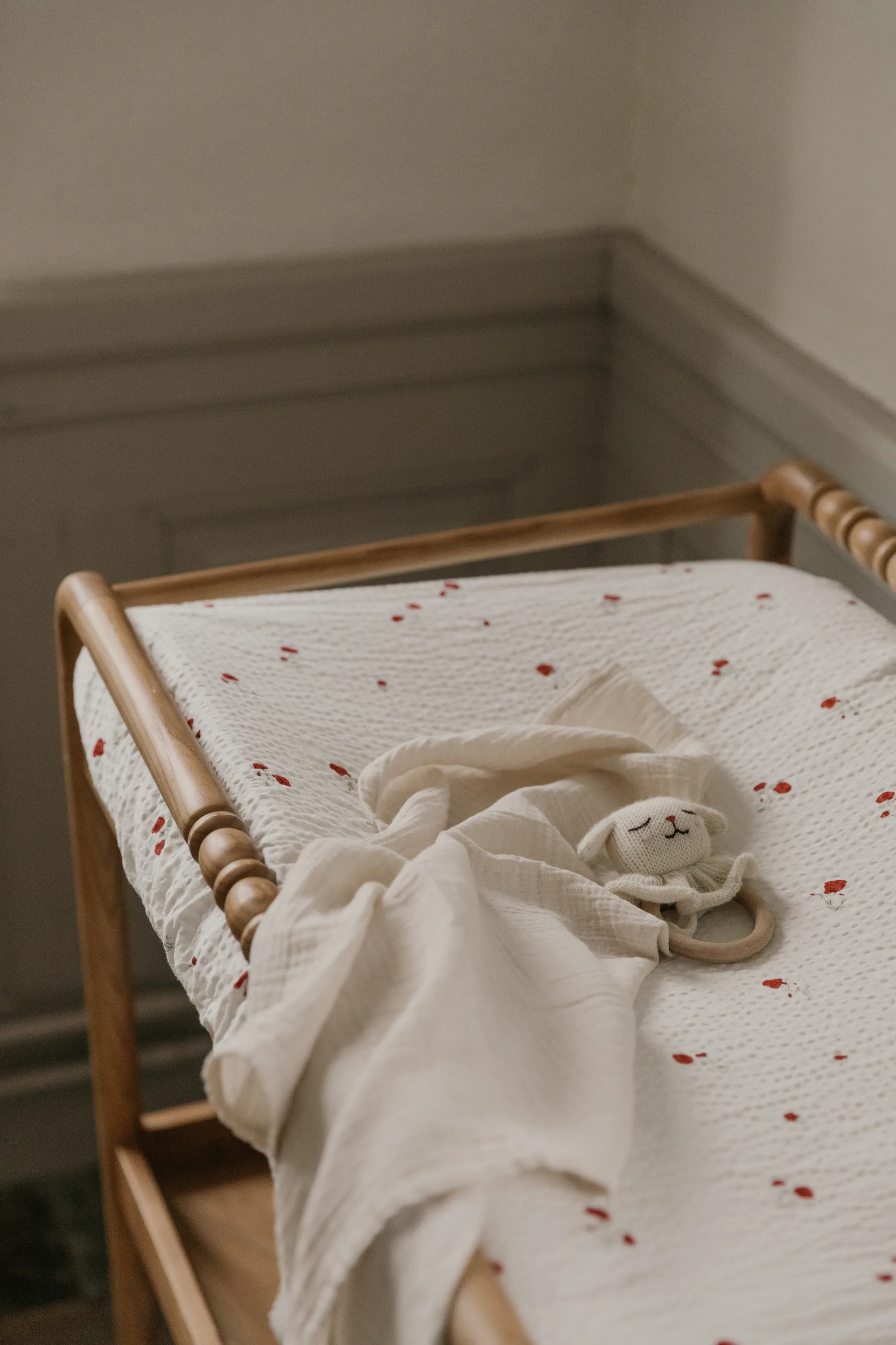 Cambiador Poppy Seersucker, 50x70x15 cm Garbo&Friends