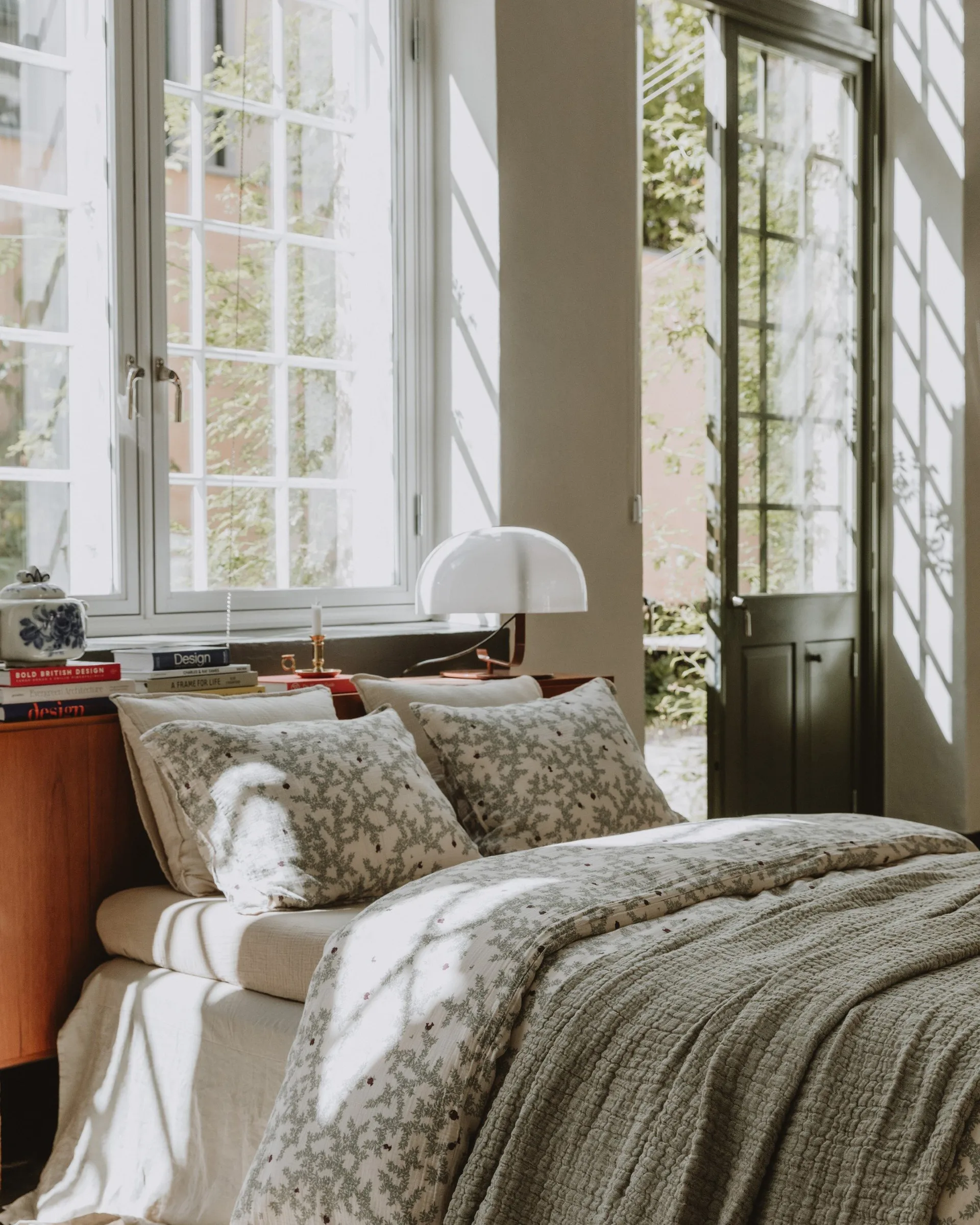 Colcha de cama Mellow doble, Kale, 160x260 cm Garbo&Friends
