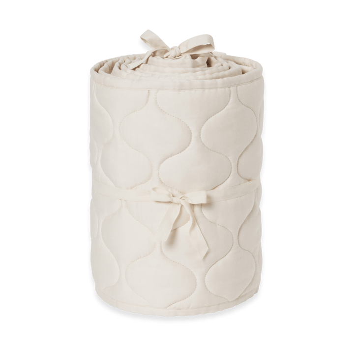 Eggshell Satin protector acolchado para cuna - 30x360 cm - Garbo&Friends