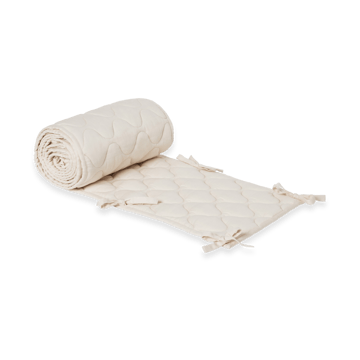 Eggshell Satin protector acolchado para cuna - 30x360 cm - Garbo&Friends