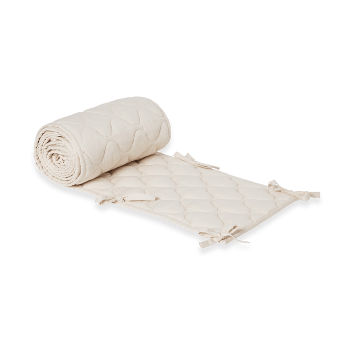 Eggshell Satin protector acolchado para cuna, 30x360 cm Garbo&Friends