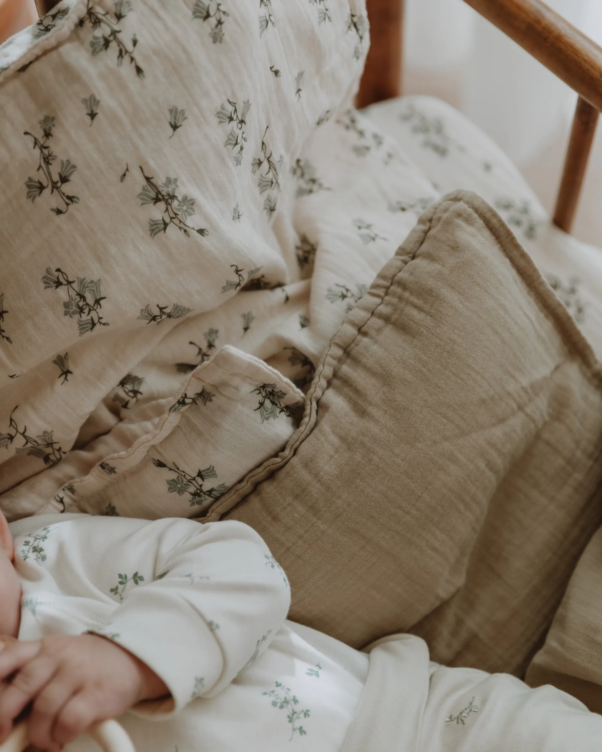 Funda de almohada Bluebell Muslin, 50x60 Garbo&Friends