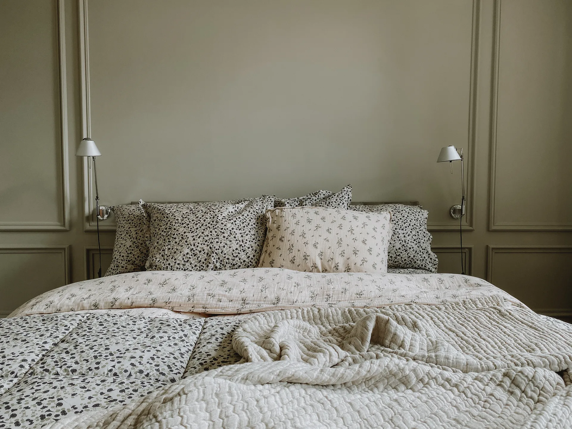 Funda de almohada Bluebell Muslin, 50x75 cm Garbo&Friends