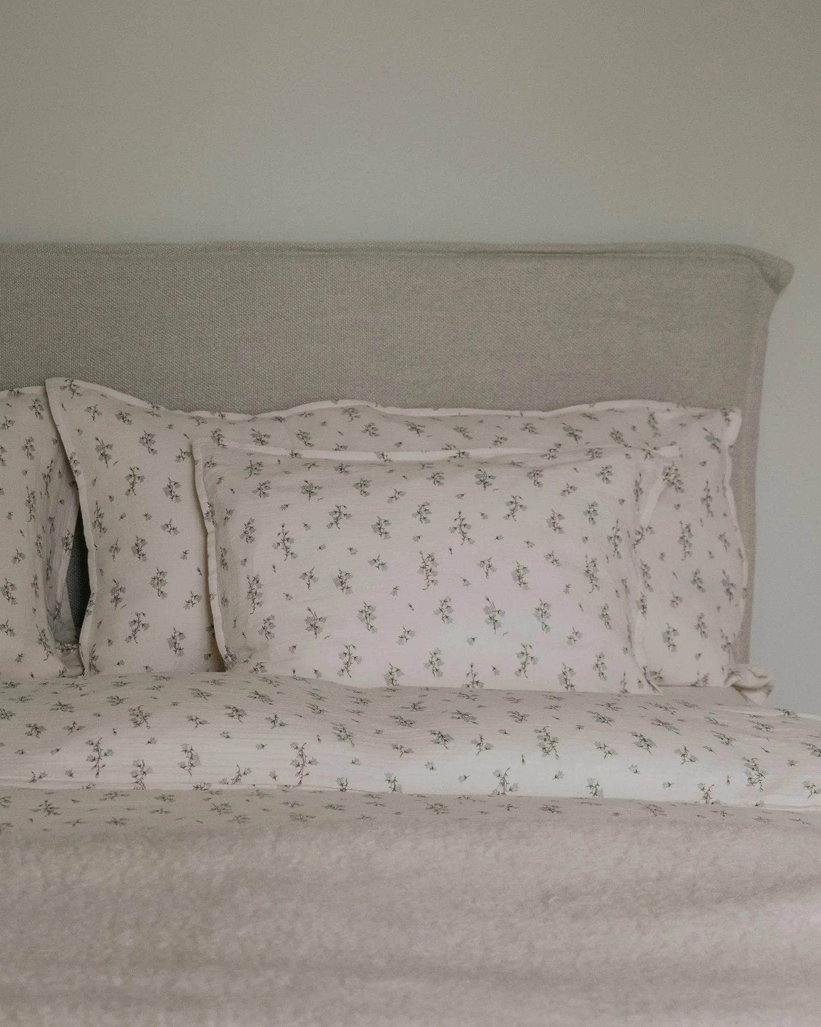 Funda de almohada Bluebell Muslin, 80x80 cm Garbo&Friends