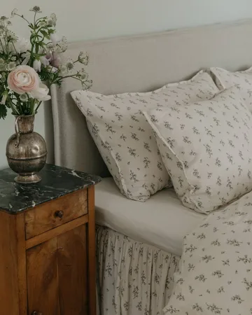 Funda de almohada Bluebell Muslin - 80x80 cm - Garbo&Friends
