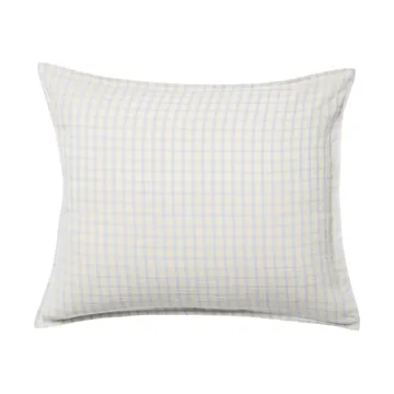 Funda de almohada de muselina Gingham Sky Blue - Cielo 50x70 cm - Garbo&Friends