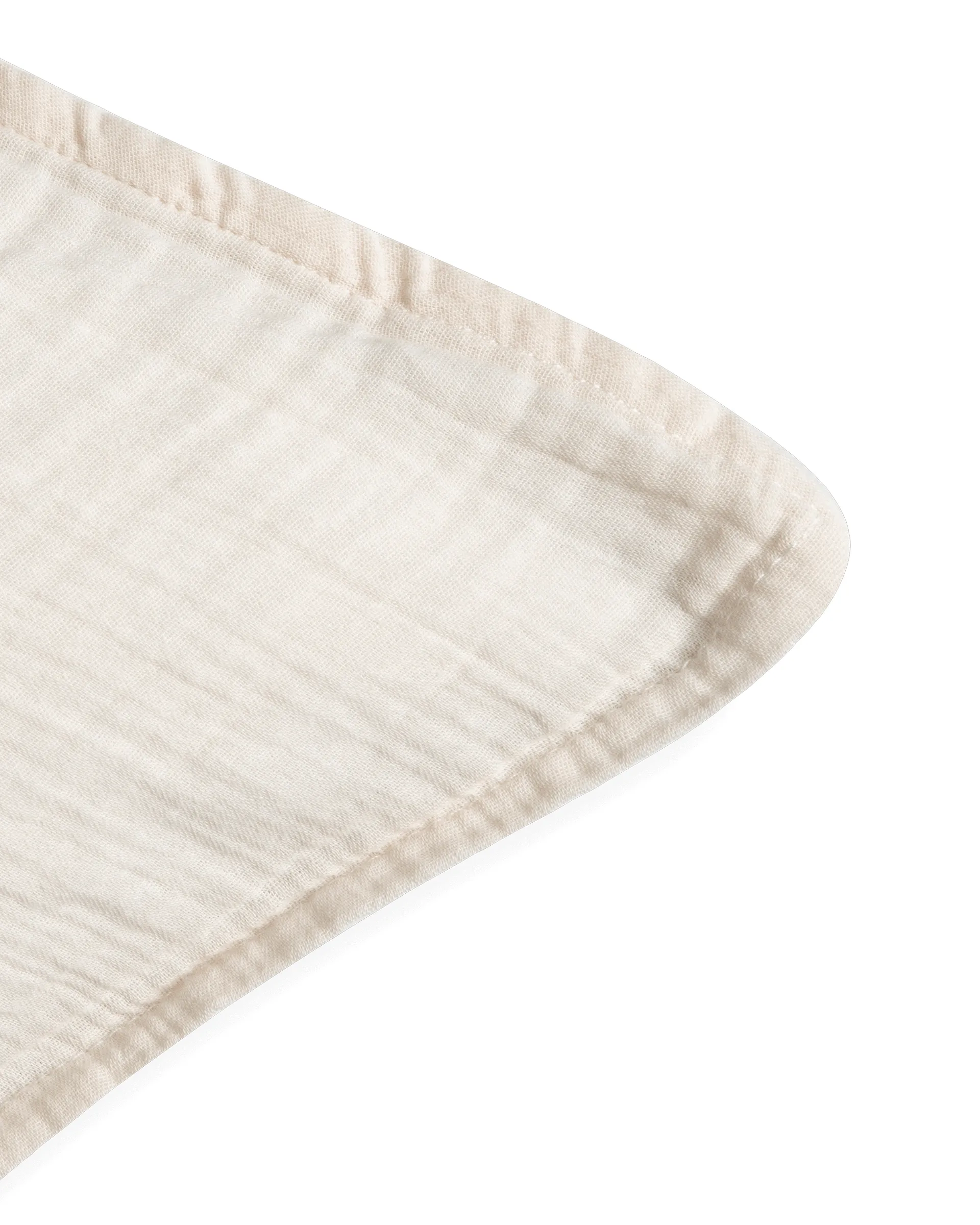 Funda de almohada Eggshell Muslin, 50x70 cm Garbo&Friends