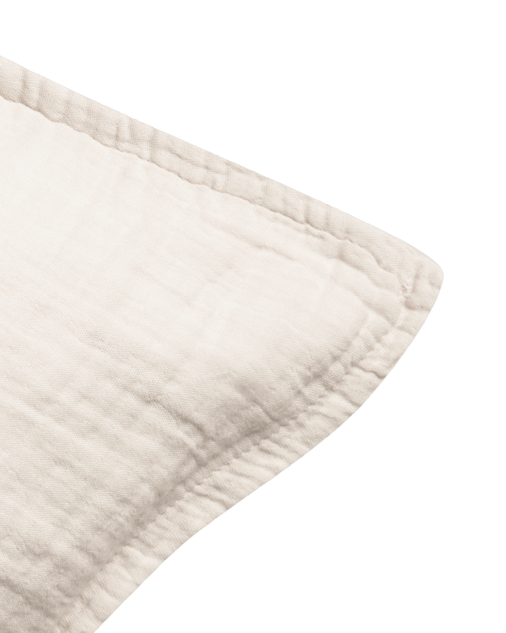 Funda de almohada Eggshell Muslin, 50x90 cm Garbo&Friends