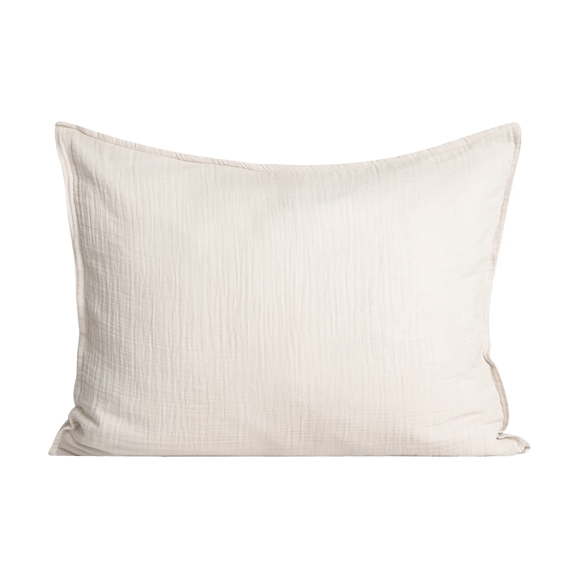 Funda de almohada Eggshell Muslin, 80x80 cm Garbo&Friends