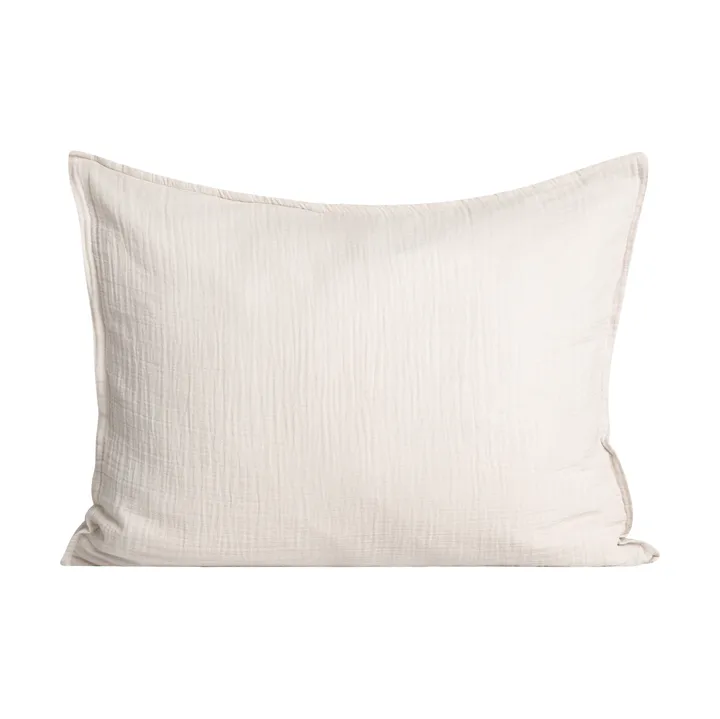 Funda de almohada Eggshell Muslin - 80x80 cm - Garbo&Friends
