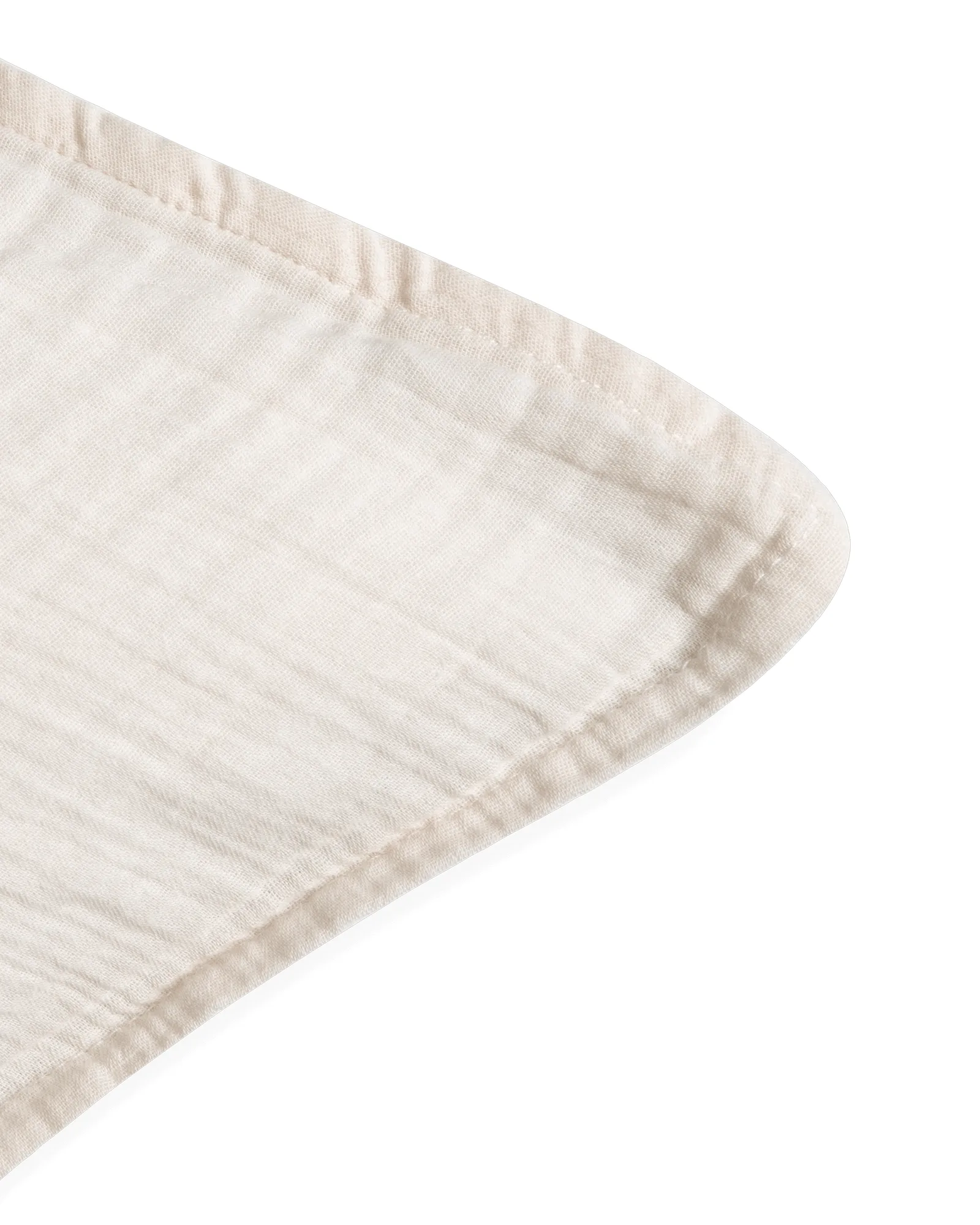 Funda de almohada Eggshell Muslin, 80x80 cm Garbo&Friends