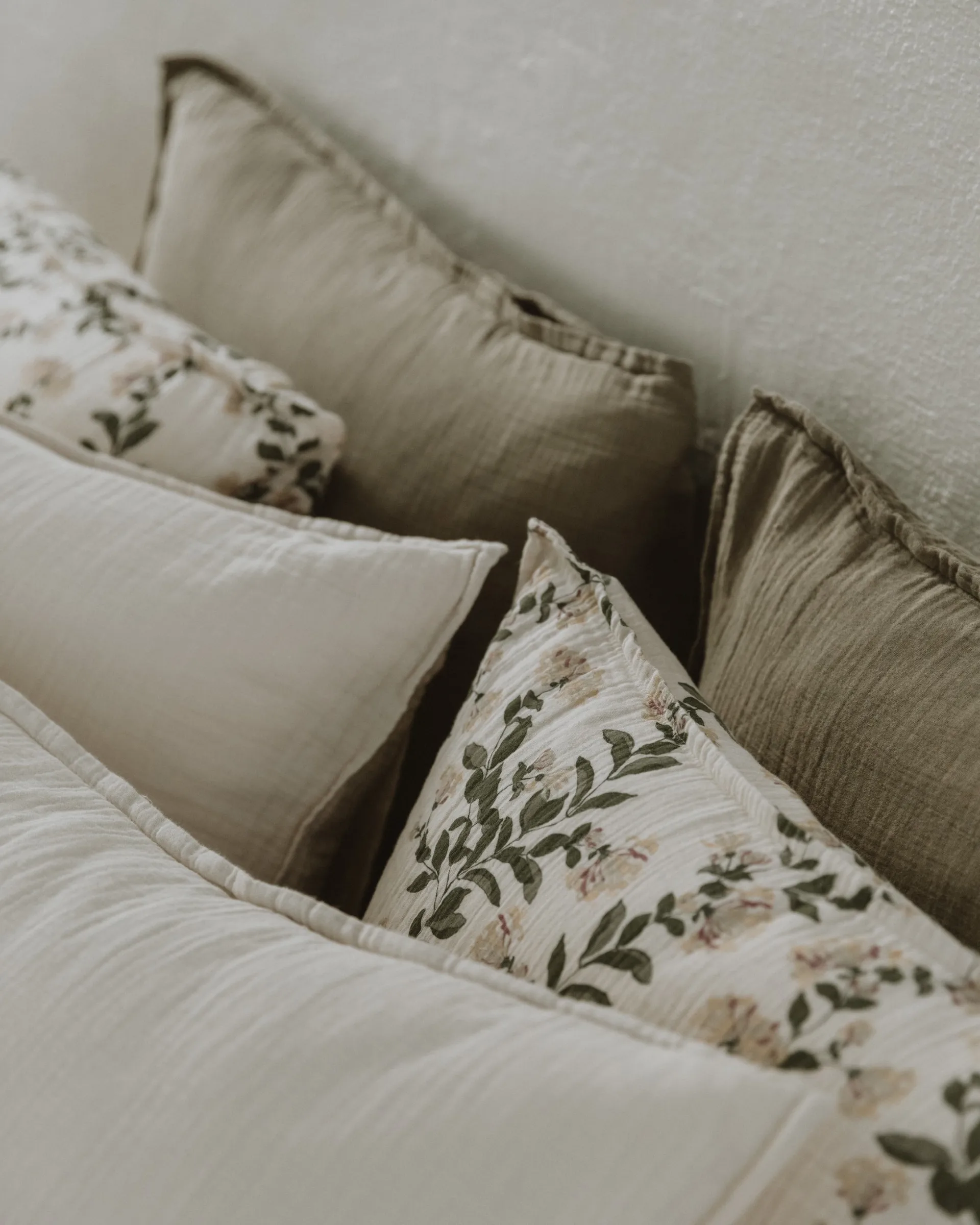 Funda de almohada Geranium Muslin, 50x70 cm Garbo&Friends