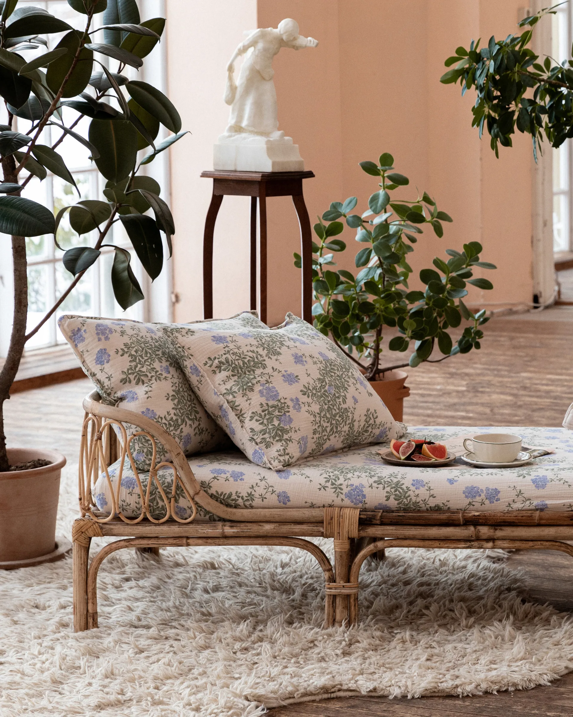 Funda de almohada Plumbago Muslin, 50x60 cm Garbo&Friends