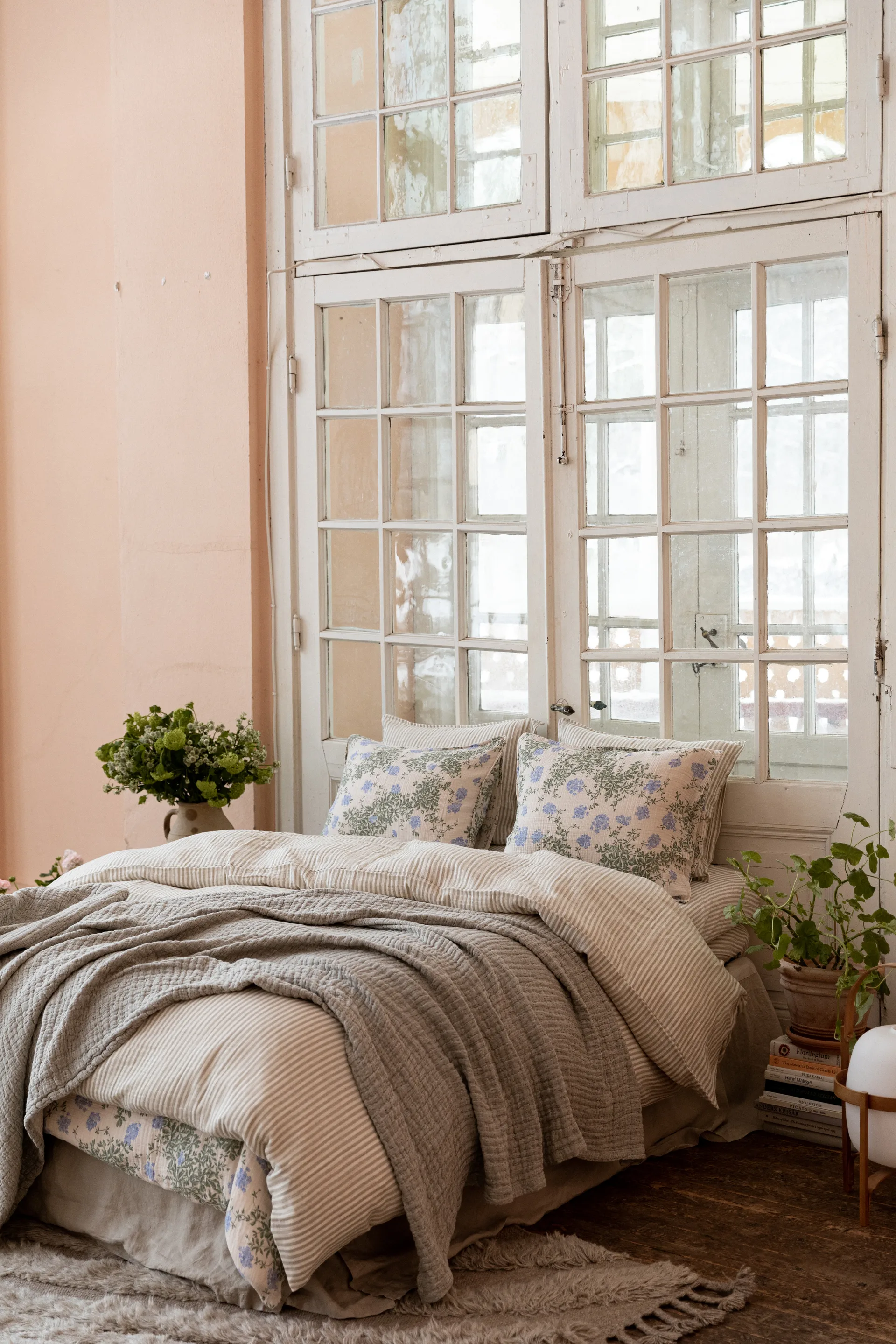 Funda de almohada Plumbago Muslin, 50x75cm Garbo&Friends