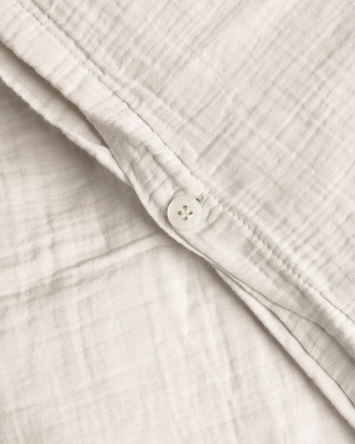 Funda nórdica Eggshell Muslin doble, 220X220 cm Garbo&Friends
