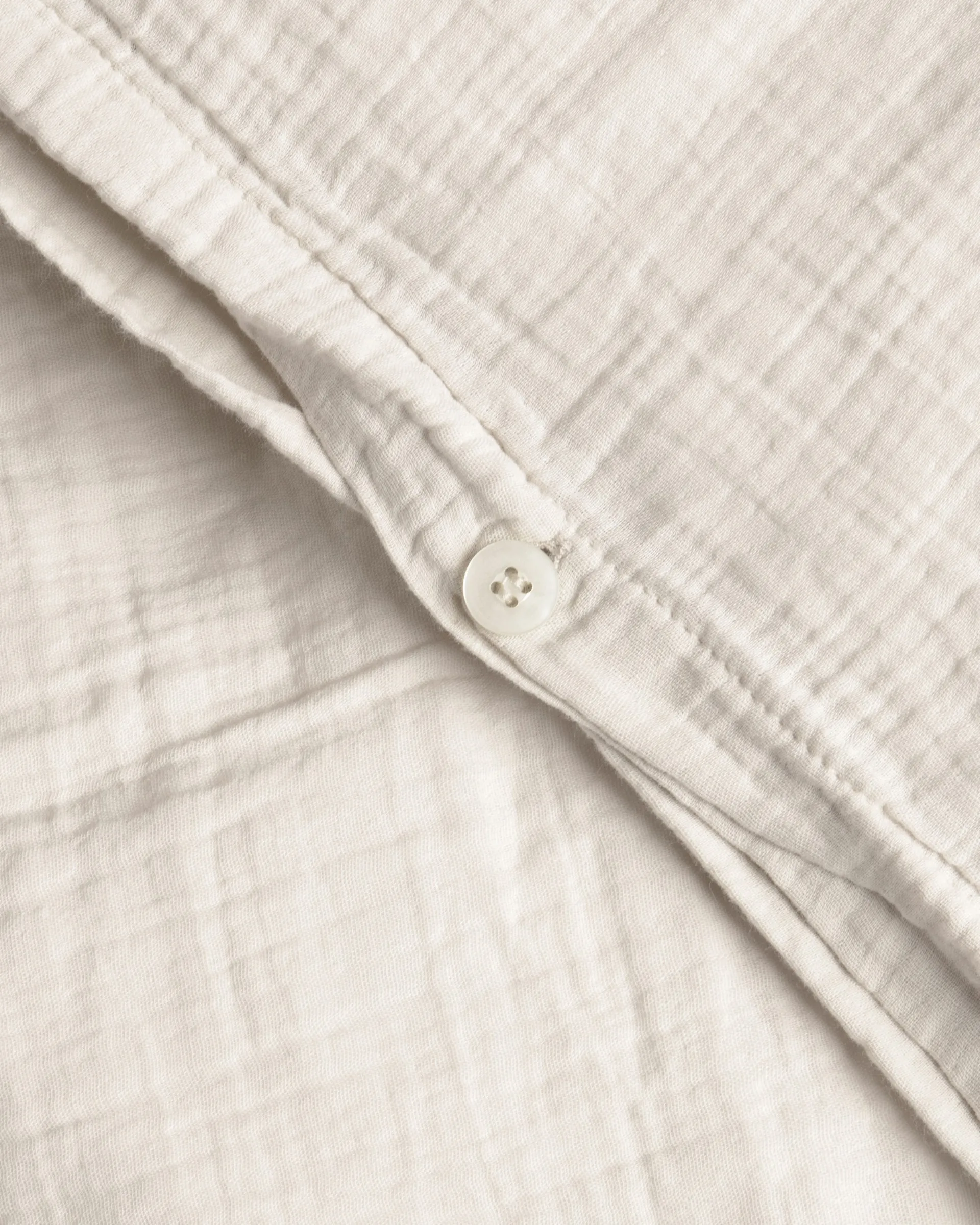 Funda nórdica Eggshell Muslin doble, 240x220 cm Garbo&Friends