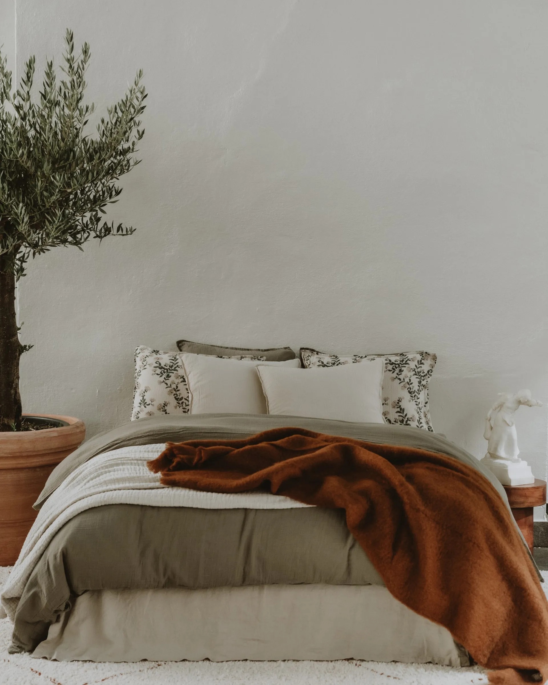 Funda nórdica Geranium Muslin doble, 220x240 cm Garbo&Friends