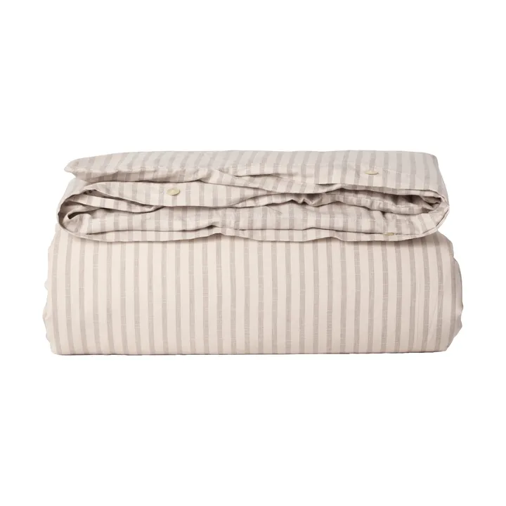 Funda nórdica Stripe Mauve Muslin - 140x200 cm - Garbo&Friends