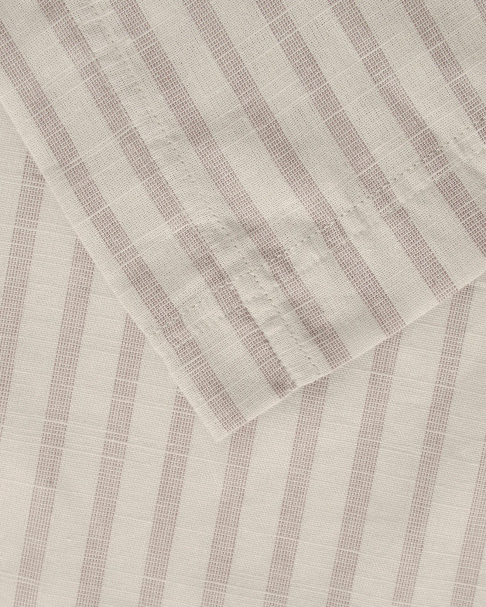 Funda nórdica Stripe Mauve Muslin, 150x210 cm Garbo&Friends