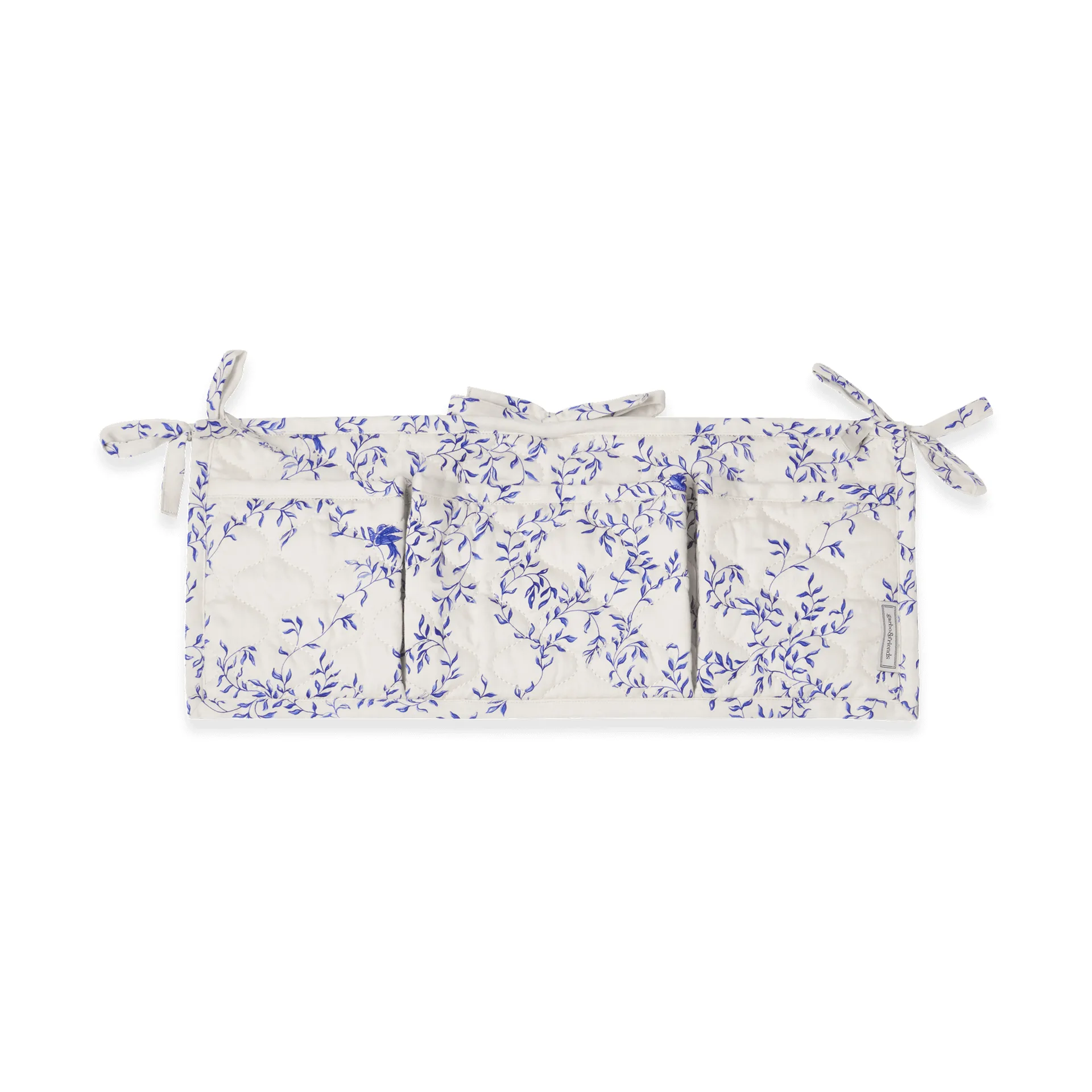 Jardim Satin bolsillo acolchado para cama, 18x43 cm Garbo&Friends