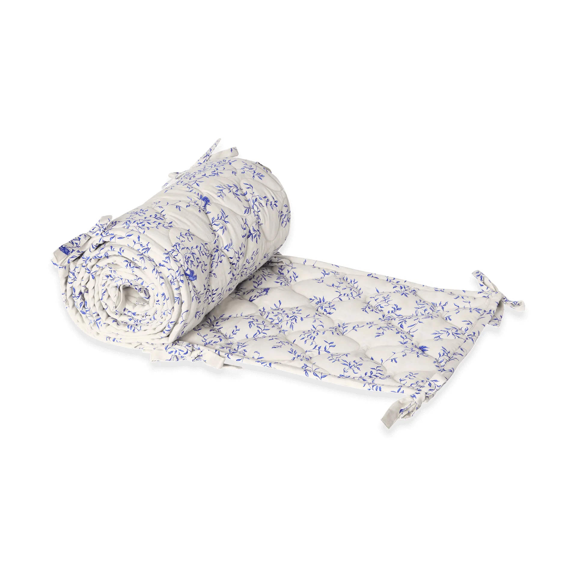 Jardim Satin protector acolchado para cuna, 30x360 cm Garbo&Friends