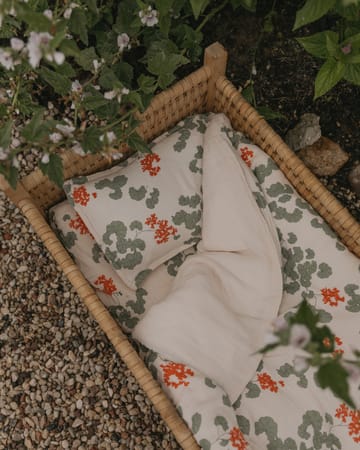 Juego de cama Pelargonium Muslin baby - 70x80 cm/28x35 cm - Garbo&Friends