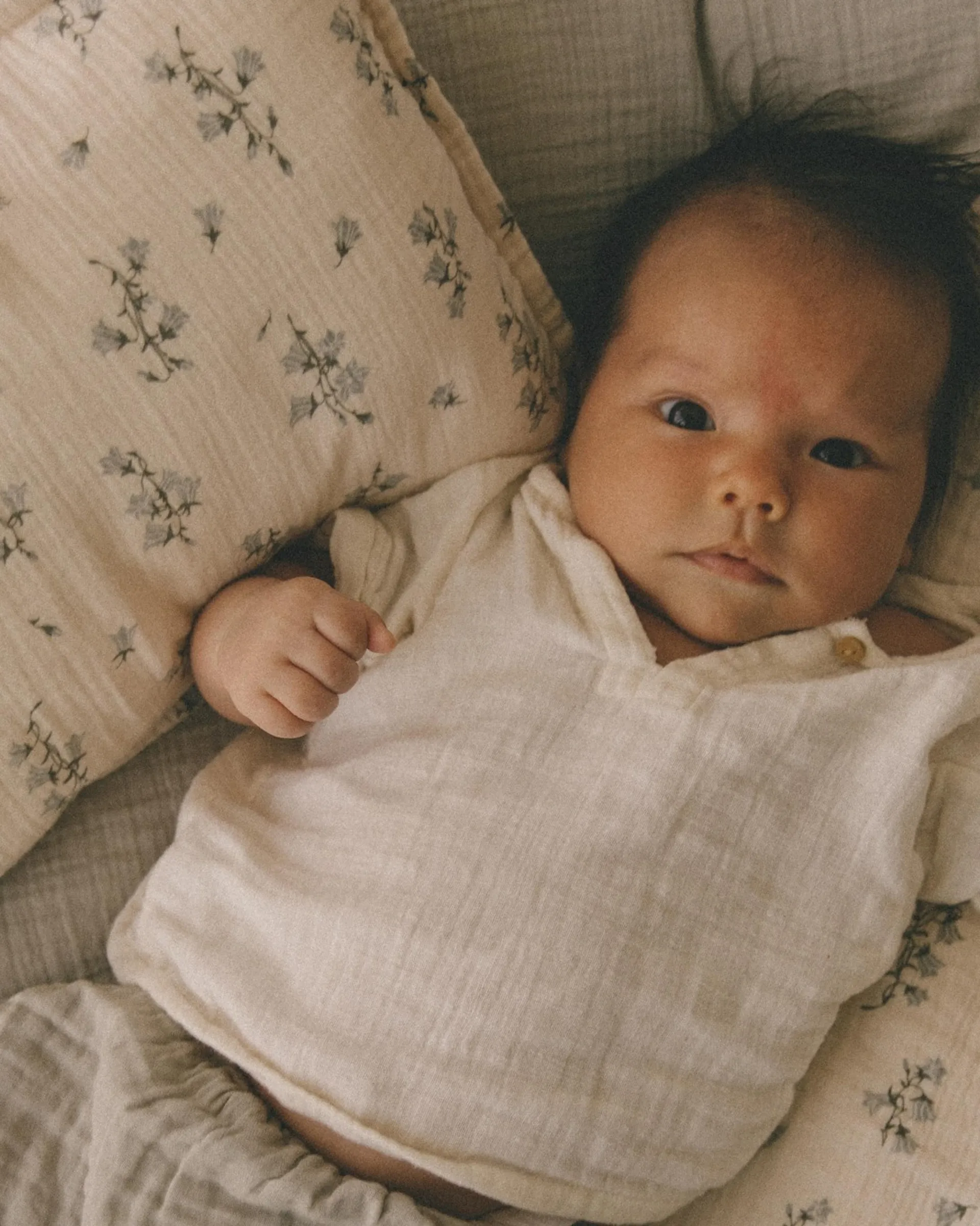 Juego de funda nórdica Bluebell Muslin baby, 70x80 cm/28x35 cm Garbo&Friends