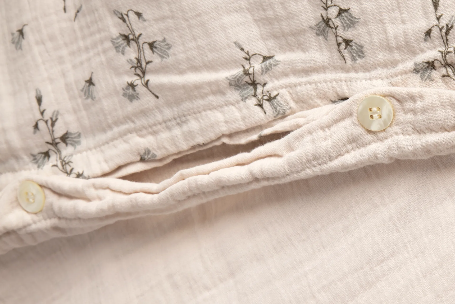 Juego de funda nórdica Bluebell Muslin baby, 70x80 cm/28x35 cm Garbo&Friends