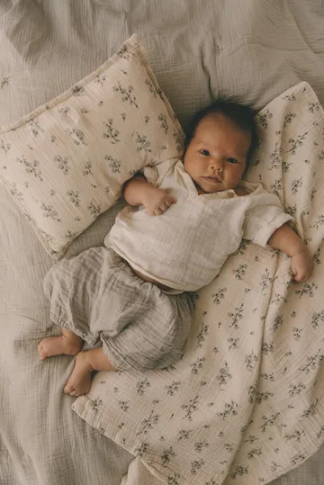 Juego de funda nórdica Bluebell Muslin baby - 70x80 cm/28x35 cm - Garbo&Friends