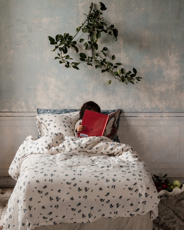 Juego de funda nórdica Blueberry Muslin, 140x200 cm/50x70 cm Garbo&Friends