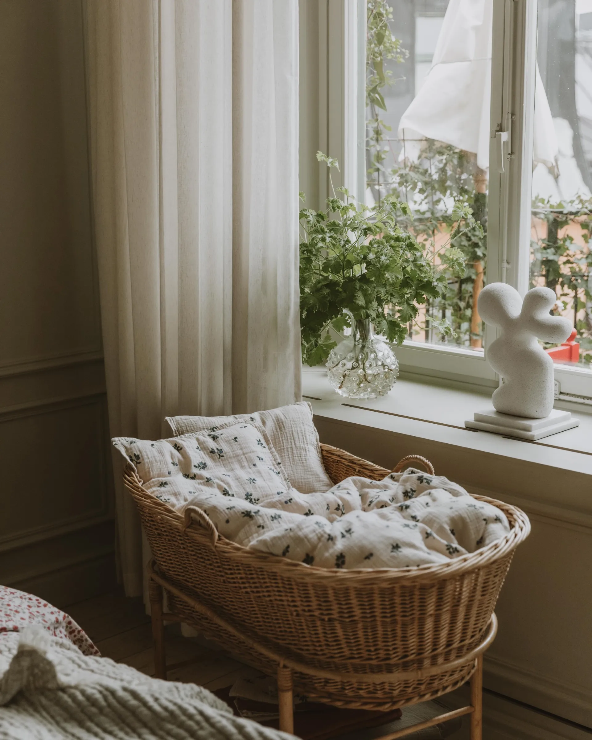 Juego de funda nórdica Blueberry Muslin baby, 70x80 cm/28x35 cm Garbo&Friends