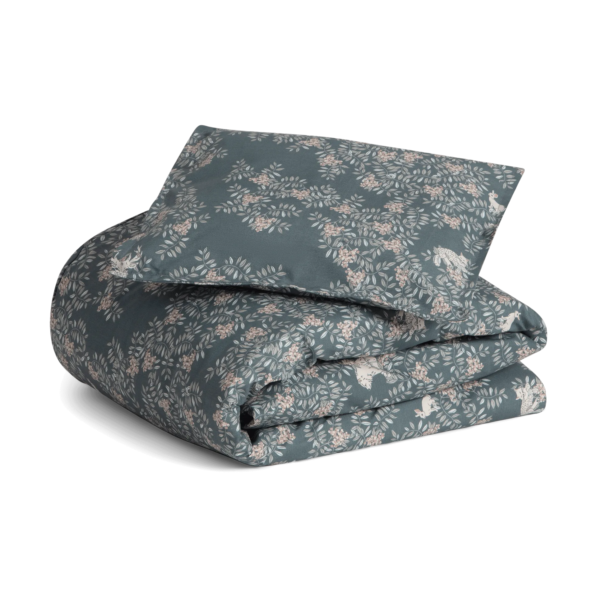 Juego de funda nórdica Fauna Forest junior, 100x140 cm/40x60 cm Garbo&Friends