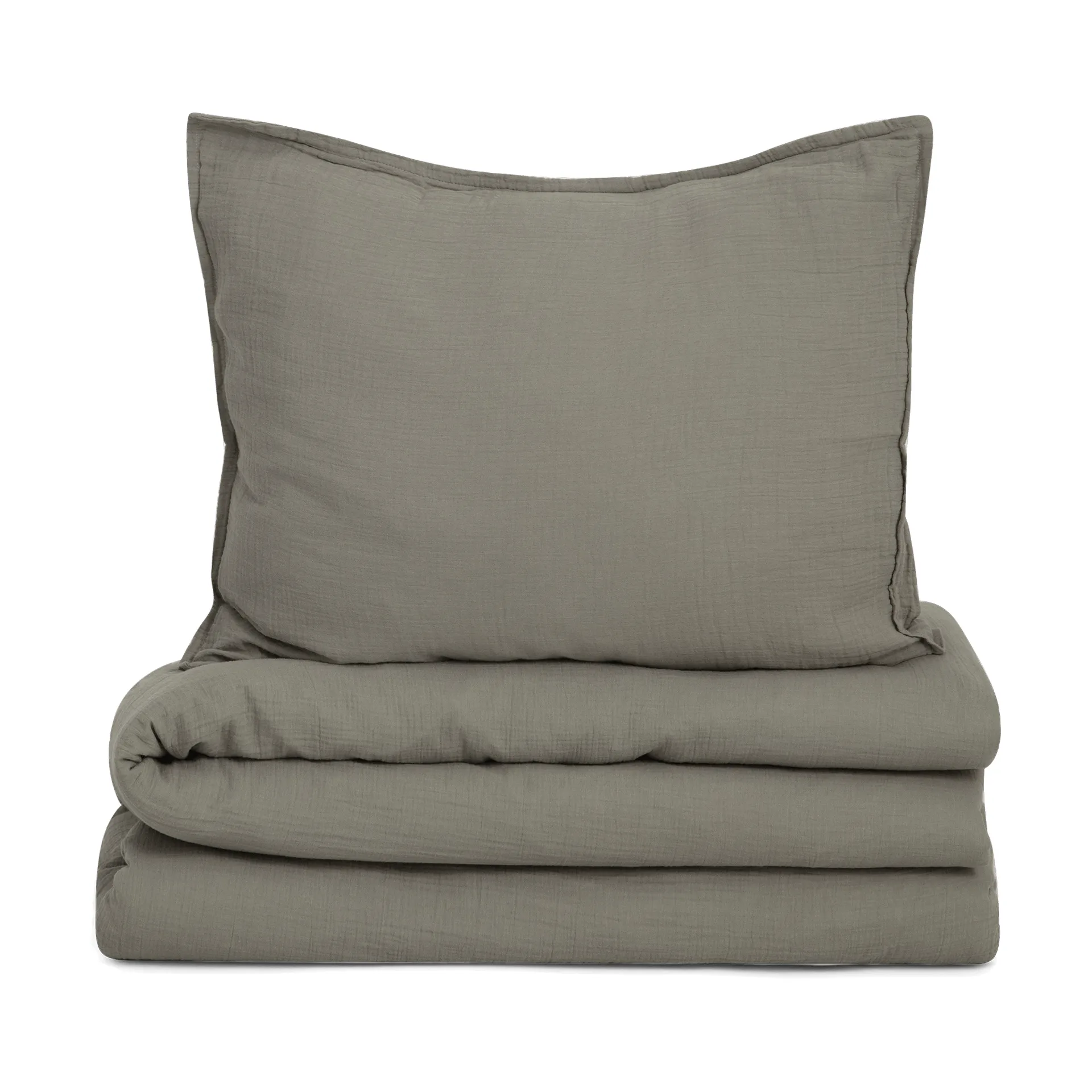 Juego de funda nórdica Geranium Muslin, 150x210 cm/50x60 cm Garbo&Friends